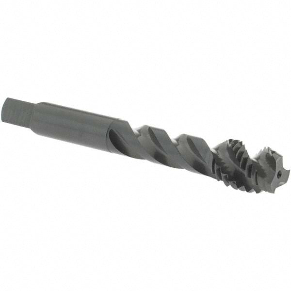 OSG 2992301 Spiral Flute Tap M12x1.75, Metric Coarse, 3 Flute, Modified Bottoming Chamfer, 6H Class of Fit, Vanadium High-Speed Steel, Oxide Finish