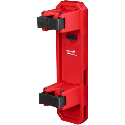 Milwaukee Tool 48-22-8348 Tool Box Case & Cabinet Accessories Accessory Type Long Handle Tool Holder  Material Plastic  For Use With All PACKOUTâ„¢ Components  Color Red  Overall Thickness 4in  Material Family Plastic