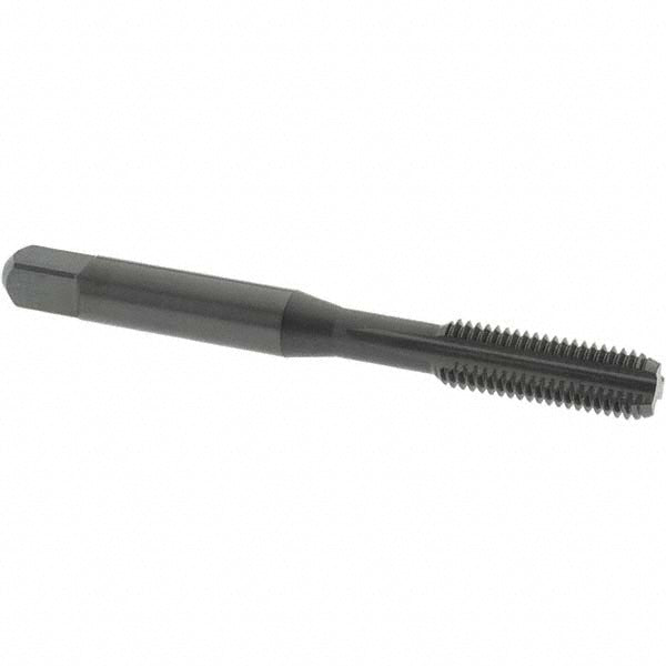 OSG 1170501 Straight Flute Tap 1/4-28 UNF, 3 Flute, Bottoming Chamfer, 3B Class of Fit, High-Speed Steel, Oxide Finish