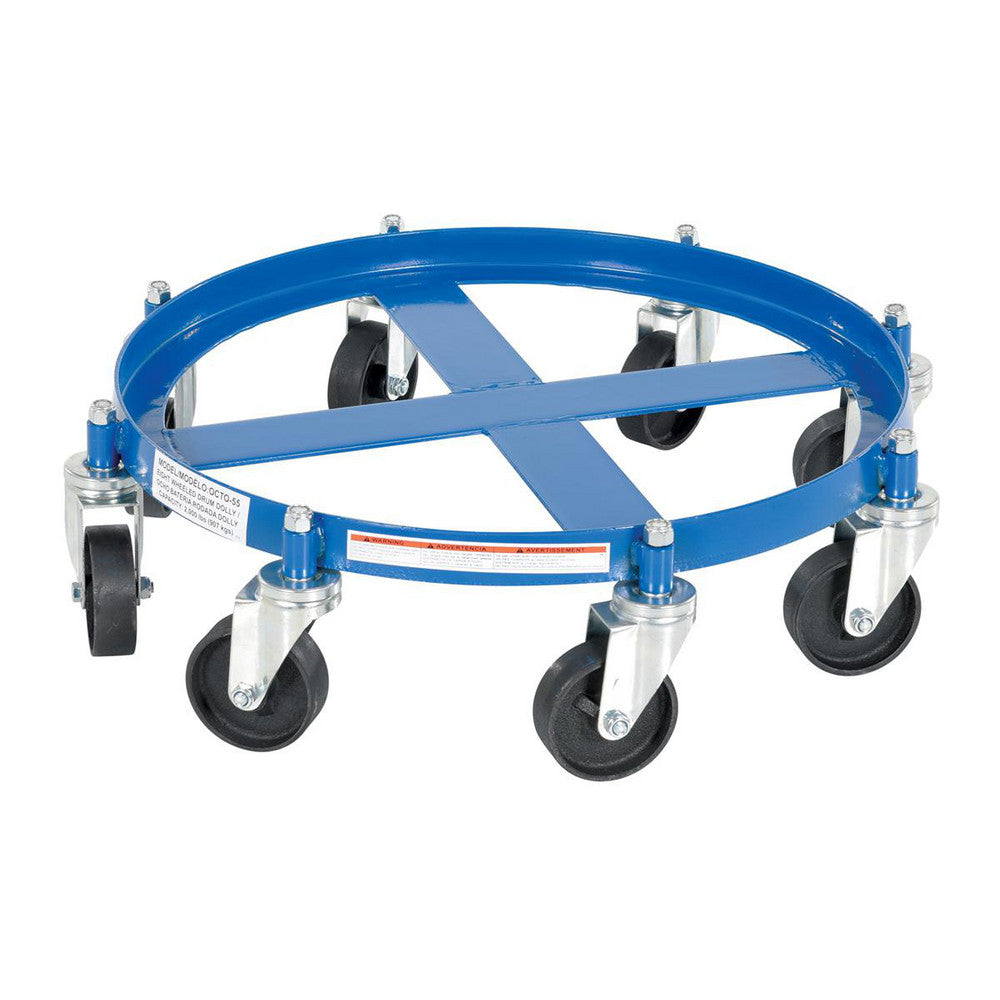 Vestil OCTO-55-CI Drum Caddy (1) 55 gal Drum