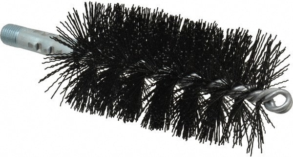 Schaefer Brush 43751 Single Stem/Spiral Tube Brush 2-1/2" Dia, 7-1/4" OAL, Nylon Bristles