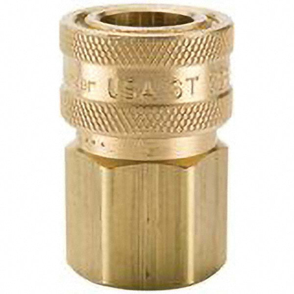 Parker BST-3 Hydraulic Hose Coupler Hose Size 3/8", 3/8-18 Thread, 2,700 psi