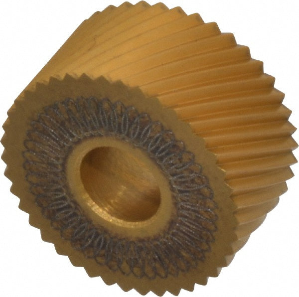 Dorian Tool 73310123642 Standard Knurl Wheel 3/4" Dia, 90 &deg Tooth Angle, 20 TPI, Diagonal, High Speed Steel
