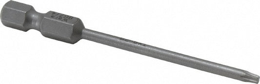 Wera 05060098001 Power Screwdriver Bit T8 Torx, TX8 Speciality Point Size, 1/4" Hex Drive