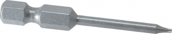 Wera 05135204001 Power Screwdriver Bit T4 Torx, TX4 Speciality Point Size, 1/4" Hex Drive