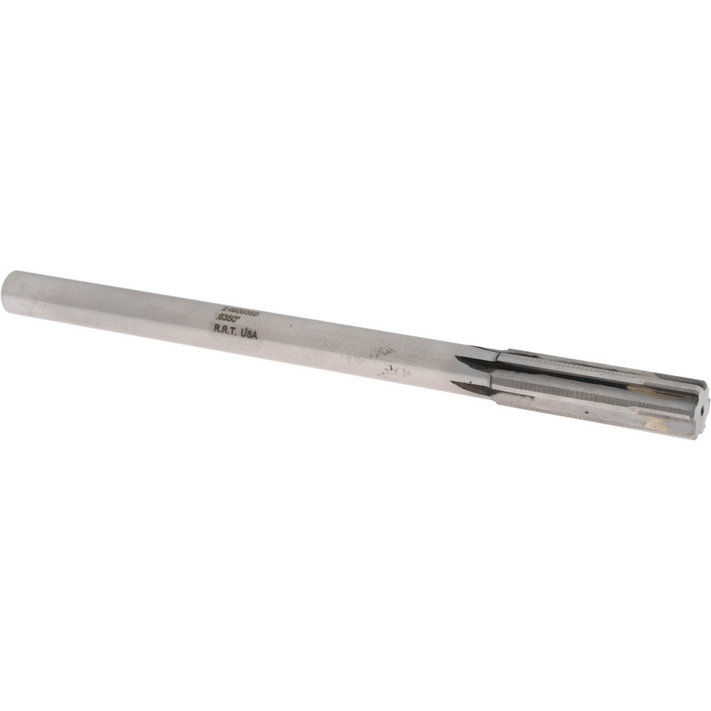 Rock River Tool Inc. 24006350 Chucking Reamer 0.6350" Dia, Straight-Cylindrical Shank, Carbide-Tipped