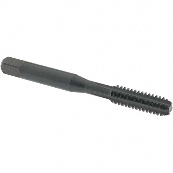 OSG 1600207 Straight Flute Tap 1/4-20 UNC, 4 Flute, Bottoming Chamfer, 3B Class of Fit, High-Speed Steel, Nitride & Oxide Finish