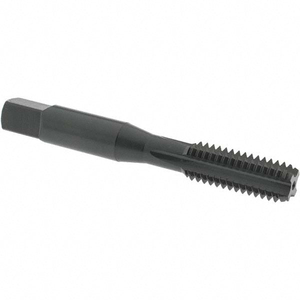 OSG 1601607 Straight Flute Tap 3/8-16 UNC, 4 Flute, Bottoming Chamfer, 2B Class of Fit, High-Speed Steel, Nitride & Oxide Finish