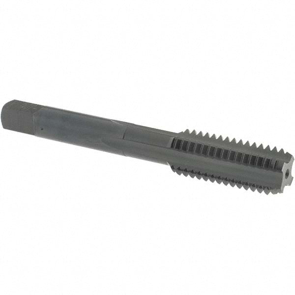 OSG 1603007 Straight Flute Tap 1/2-13 UNC, 4 Flute, Bottoming Chamfer, 2B Class of Fit, High-Speed Steel, Nitride & Oxide Finish