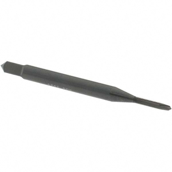 OSG 1210001 Spiral Point Tap #0-80 UNF, 2 Flutes, Plug Chamfer, HSS, Steam Oxide Coated