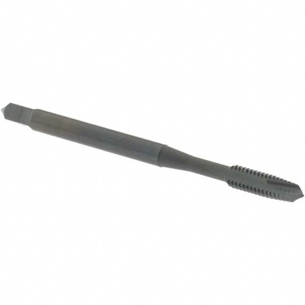 OSG 1207601 Spiral Point Tap #6-40 UNF, 2 Flutes, Plug Chamfer, 2B/3B Class of Fit, HSS, Steam Oxide Coated
