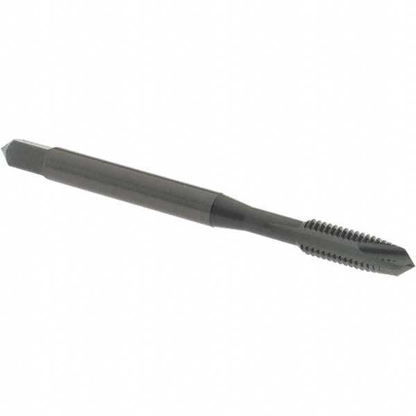 OSG 1208801 Spiral Point Tap #10-32 UNF, 2 Flutes, Plug Chamfer, 3B Class of Fit, HSS, Steam Oxide Coated