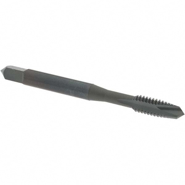 OSG 1214201 Spiral Point Tap #12-24 UNC, 2 Flutes, Plug Chamfer, 2B/3B Class of Fit, HSS, Steam Oxide Coated