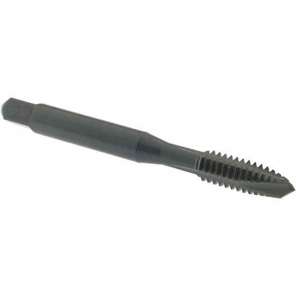 OSG 1230201 Spiral Point Tap 1/4-20 UNC, 3 Flutes, Plug Chamfer, 3B Class of Fit, HSS, Steam Oxide Coated