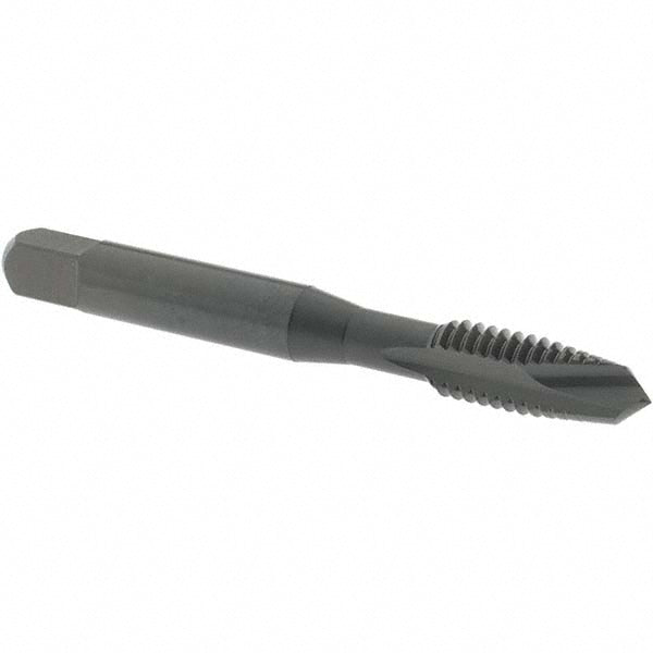 OSG 1230801 Spiral Point Tap 5/16-18 UNC, 2 Flutes, Plug Chamfer, 3B Class of Fit, HSS, Steam Oxide Coated