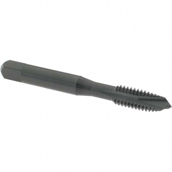 OSG 1231001 Spiral Point Tap 5/16-18 UNC, 3 Flutes, Plug Chamfer, 3B Class of Fit, HSS, Steam Oxide Coated