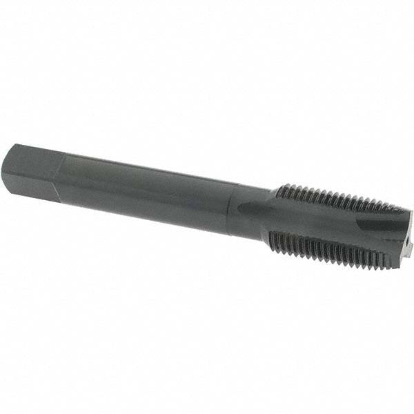 OSG 1233401 Spiral Point Tap 5/8-18 UNF, 3 Flutes, Plug Chamfer, 3B Class of Fit, HSS, Steam Oxide Coated