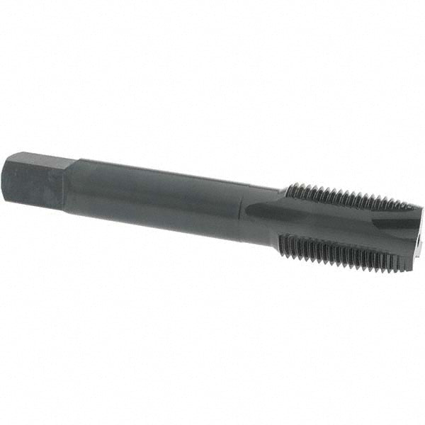 OSG 1233801 Spiral Point Tap 3/4-16 UNF, 3 Flutes, Plug Chamfer, 3B Class of Fit, HSS, Steam Oxide Coated