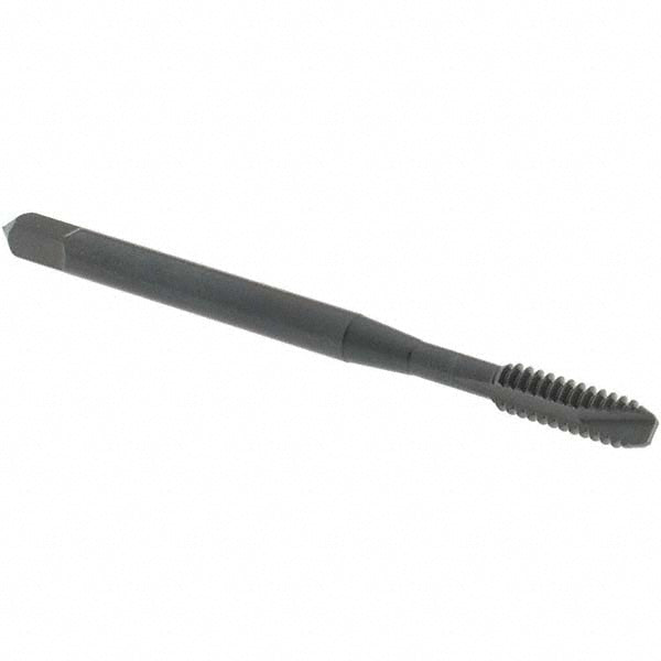 OSG 1212501 Spiral Point Tap #6-32 UNC, 2 Flutes, Bottoming Chamfer, 2B Class of Fit, HSS, Steam Oxide Coated