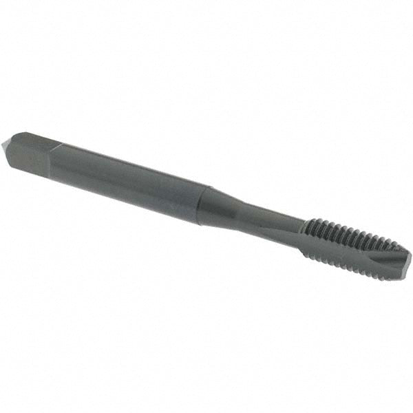 OSG 1214501 Spiral Point Tap #12-28 UNF, 2 Flutes, Bottoming Chamfer, 2B/3B Class of Fit, HSS, Steam Oxide Coated