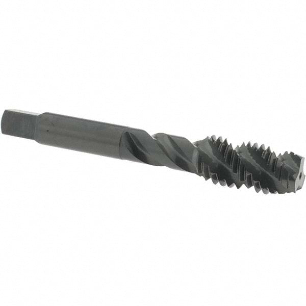 OSG 1432001 Spiral Flute Tap 1/2-13, UNC, 3 Flute, Plug Chamfer, 3B Class of Fit, High-Speed Steel, Oxide Finish