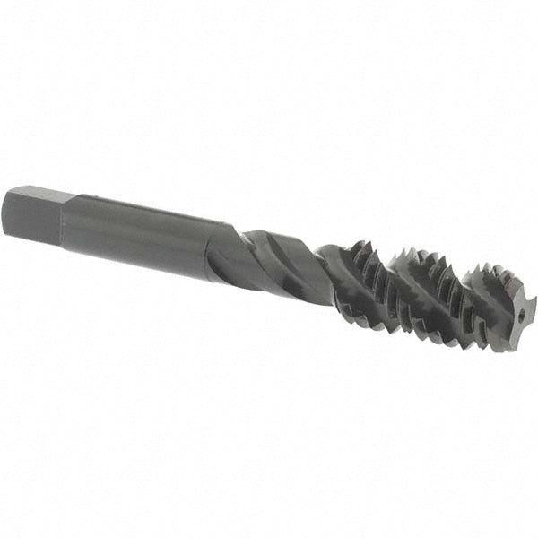 OSG 1432101 Spiral Flute Tap 1/2-13, UNC, 3 Flute, Bottoming Chamfer, 3B Class of Fit, High-Speed Steel, Oxide Finish