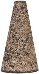 Grier Abrasives T17-1-1/2B20686 Abrasive Square Tip Cone Type 17, Very Coarse, 3/8-24 Arbor Hole