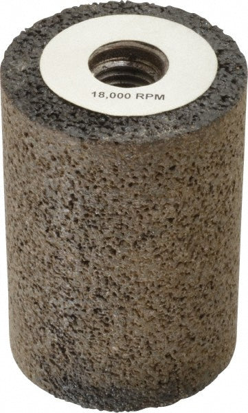 Grier Abrasives T18-2B20708 Abrasive Square Tip Plug Type 18, Very Coarse, 5/8-11 Arbor Hole