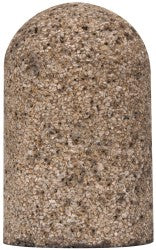 Grier Abrasives T18R112B20704 Abrasive Round Tip Plug 18R Type, Very Coarse, 5/8-11 Arbor Hole