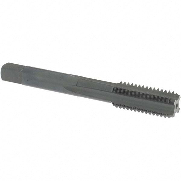 OSG 1608807 Straight Flute Tap M12x1.75 Metric Coarse, 4 Flute, Bottoming Chamfer, 6H Class of Fit, High-Speed Steel, Nitride & Oxide Finish