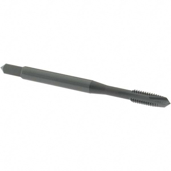 OSG 1980401 Spiral Point Tap M4x0.7 Metric, 2 Flutes, Plug Chamfer, 6H Class of Fit, HSS, Steam Oxide Coated