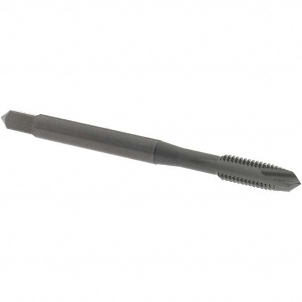 OSG 1980701 Spiral Point Tap M5x0.8 Metric, 2 Flutes, Plug Chamfer, 6H Class of Fit, HSS, Steam Oxide Coated