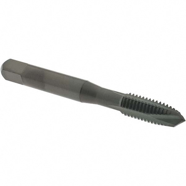 OSG 1981401 Spiral Point Tap M8x1.25 Metric, 3 Flutes, Plug Chamfer, 6H Class of Fit, HSS, Steam Oxide Coated
