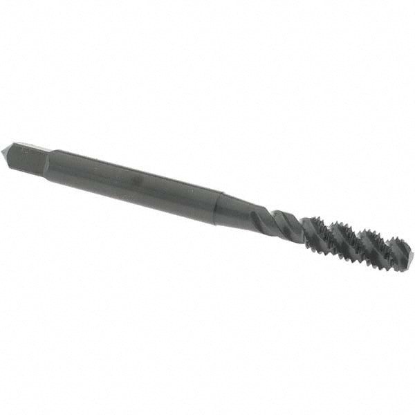OSG 1985801 Spiral Flute Tap M5x0.8, Metric Coarse, 3 Flute, Bottoming Chamfer, 6H Class of Fit, High-Speed Steel, Oxide Finish