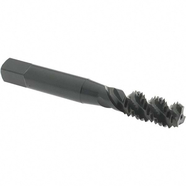 OSG 1986701 Spiral Flute Tap M10x1.5, Metric Coarse, 3 Flute, Bottoming Chamfer, 6H Class of Fit, High-Speed Steel, Oxide Finish
