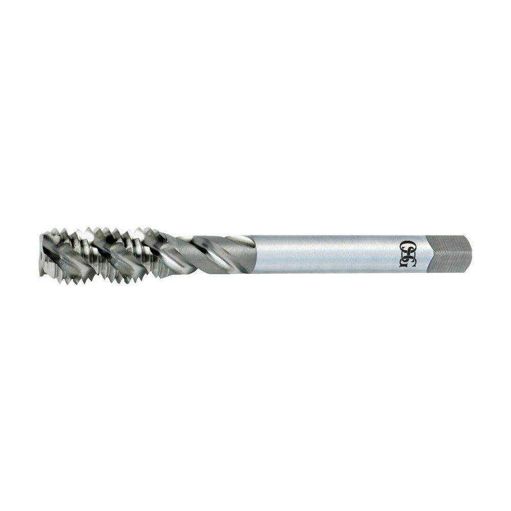 OSG 1297600 Extension Tap 10-32, 3 Flutes, H3, Bright/Uncoated, High Speed Steel, Spiral Flute