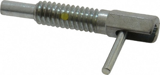 Gibraltar LL-1-PT-G 1/4-20, 0.8" Thread Length, 0.16" Plunger Diam, 0.5 Lb Init to 2.5 Lb Final End Force, Steel Locking L Handle Plunger