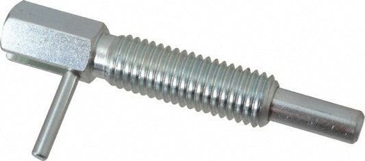 Gibraltar LL-7-G 5/8-11, 1.82" Thread Length, 0.38" Plunger Diam, 1 Lb Init to 5 Lb Final End Force, Steel Locking L Handle Plunger