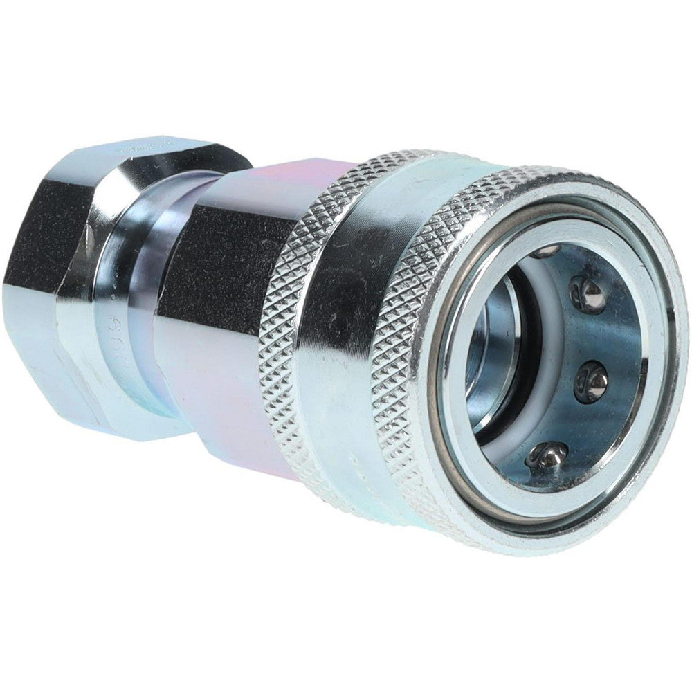 Parker 6601-8-10 Hydraulic Hose Female Pipe Rigid Fitting Hose Size 1/2", 1/2" Thread, 4,000 psi