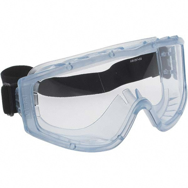 MSA 10106281 Safety Goggles Chemical Splash, Anti-Fog, Clear