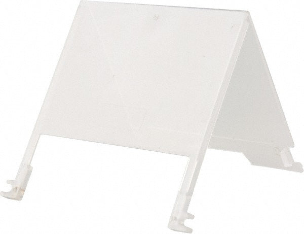 Quantum Storage SNH010 Bin Label Holder Use with Quantum Storage Systems - Stack Nest Totes, Clear