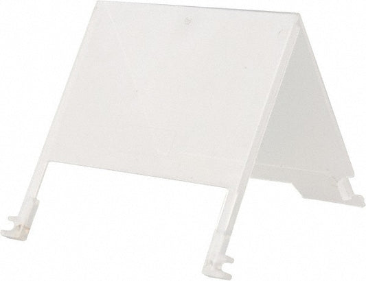 Quantum Storage SNH010 Bin Label Holder Use with Quantum Storage Systems - Stack Nest Totes, Clear