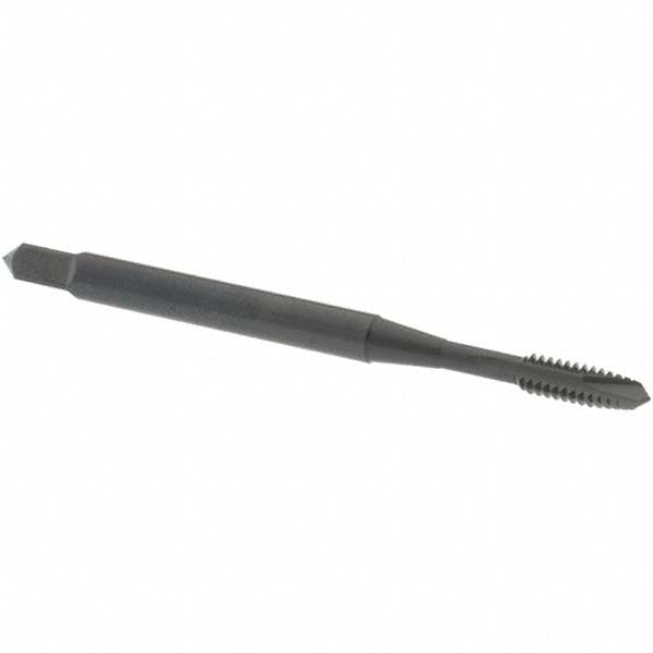 OSG 1734801 Spiral Point Tap #4-40 UNC, 2 Flutes, Plug, Vanadium High Speed Steel, Oxide Coated