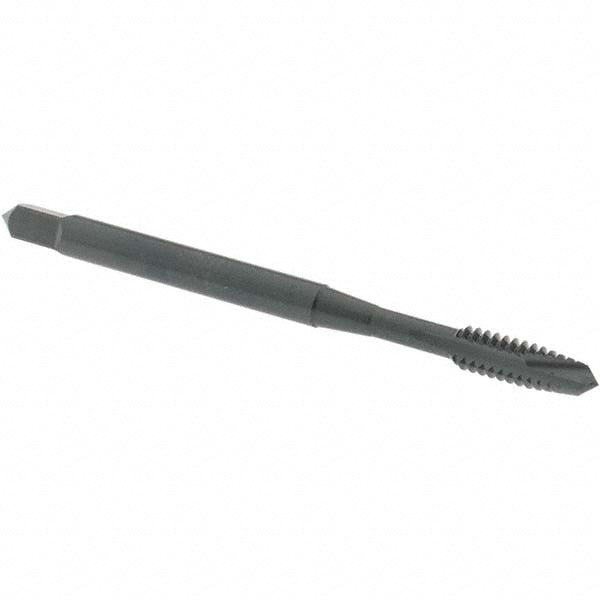 OSG 1730201 Spiral Point Tap #6-32 UNC, 2 Flutes, Plug, 2B Class of Fit, Vanadium High Speed Steel, Oxide Coated