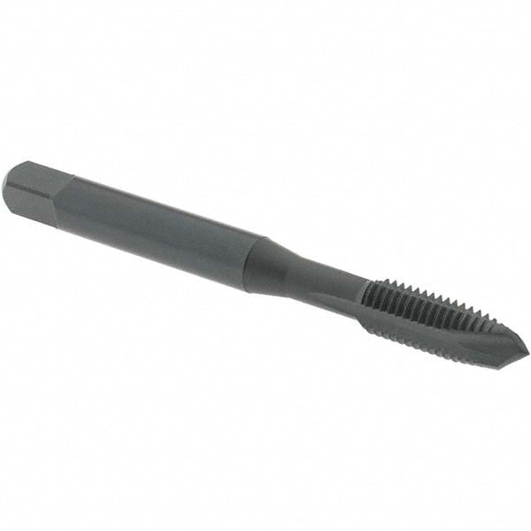 OSG 1736701 Spiral Point Tap 1/4-28 UNF, 3 Flutes, Plug, Vanadium High Speed Steel, Oxide Coated