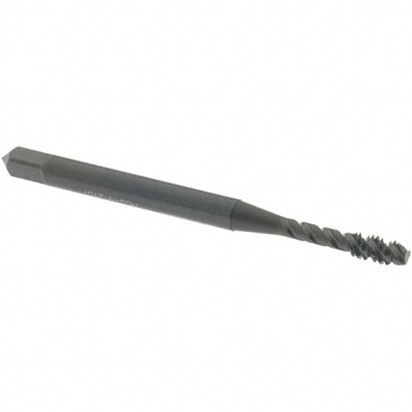 OSG 1722001 Spiral Flute Tap #4-40 UNC, 3 Flutes, Modified Bottoming, Vanadium High Speed Steel, Oxide Coated