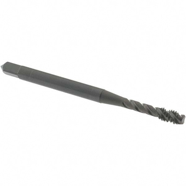 OSG 1732101 Spiral Flute Tap #5-40 UNC, 3 Flutes, Modified Bottoming, 2B/3B Class of Fit, Vanadium High Speed Steel, Oxide Coated