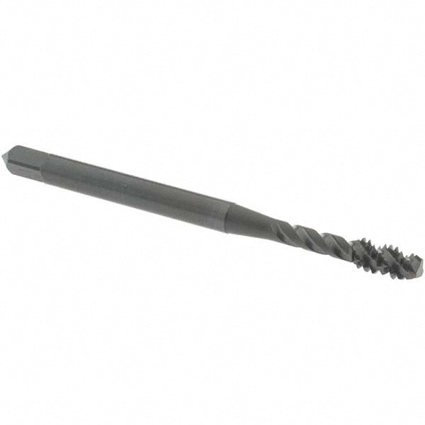 OSG 1732201 Spiral Flute Tap #6-32 UNC, 3 Flutes, Modified Bottoming, 2B Class of Fit, Vanadium High Speed Steel, Oxide Coated