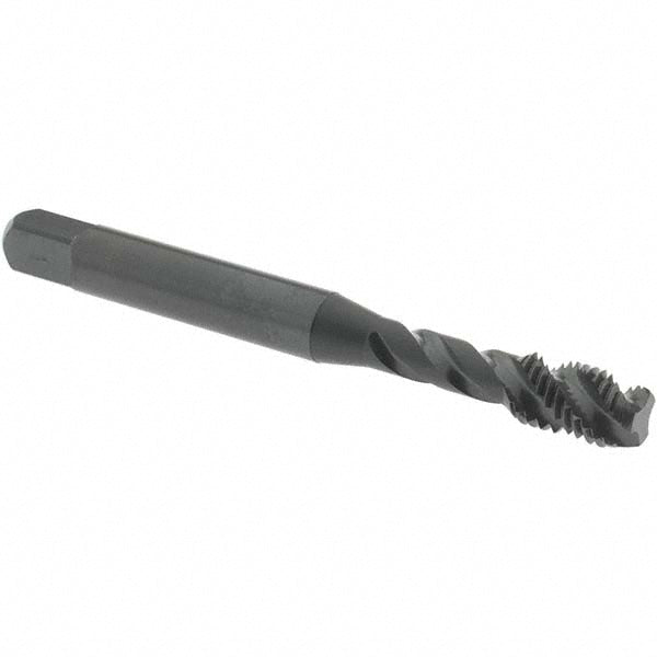 OSG 1732701 Spiral Flute Tap 1/4-28 UNF, 3 Flutes, Modified Bottoming, 3B Class of Fit, Vanadium High Speed Steel, Oxide Coated