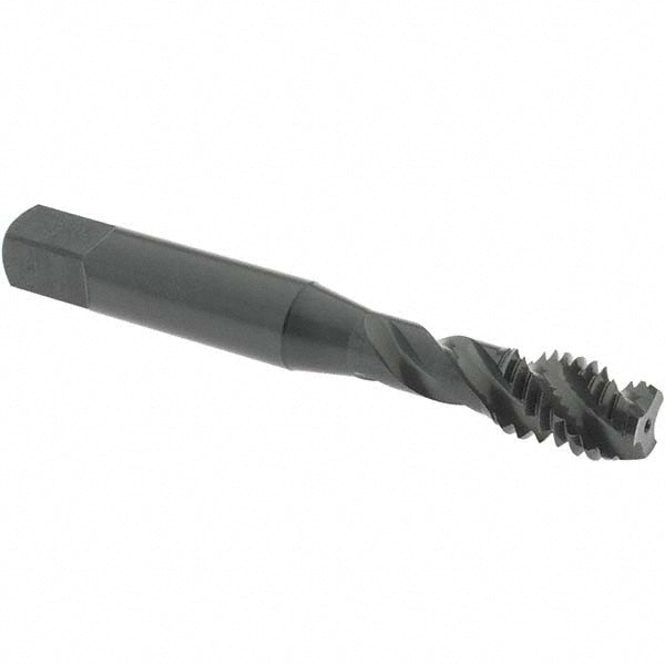 OSG 1733001 Spiral Flute Tap 3/8-16 UNC, 3 Flutes, Modified Bottoming, 3B Class of Fit, Vanadium High Speed Steel, Oxide Coated